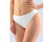 GINA dámské kalhotky klasické s úzkým bokem, úzký bok, bezešvé, jednobarevné Bamboo PureLine 00018P  - bílá  L/XL