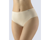 GINA dámské kalhotky klasické mama, větší velikosti, bezešvé, jednobarevné Bamboo Soft 01003P  - tělová  XL/XXL