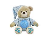 Plyšový usínáček medvídek s projektorem Baby Mix modrý