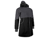 Unuo, Dámský softshellový kabát s fleecem Street, Černá, Žíhaná Antracitová Velikost: XS