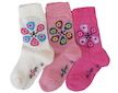 3x ponožky Design Socks (DEKL 79) - růžovo-smetanová