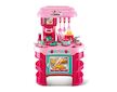 Dětská kuchyňka Little Chef Baby Mix růžová 32 ks - Růžová