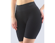 GINA dámské boxerky prodloužené, kratší nohavička, bezešvé, klasické, jednobarevné Bamboo PureLine 03017P  - černá  L/XL - černá