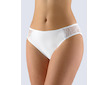GINA dámské kalhotky klasické s úzkým bokem, úzký bok, šité, s krajkou La Femme 2 10202P  - bílá  42/44