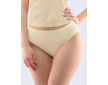 GINA dámské kalhotky klasické, širší bok, bezešvé, jednobarevné Bamboo Cotton 00051P  - tělová  L/XL - tělová