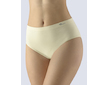 GINA dámské kalhotky klasické mama, větší velikosti, bezešvé, jednobarevné Bamboo Soft 01003P  - vanilková  L/XL - vanilková