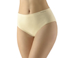 GINA dámské kalhotky klasické mama, větší velikosti, bezešvé, jednobarevné Eco Bamboo 01002P  - tělová  L/XL - tělová