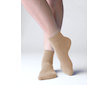 GINA dámské ponožky střední, bezešvé, jednobarevné Bambusové ponožky 82004P  - koňak  35/38