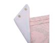 Kojenecký bavlněný šátek na krk New Baby NUNU růžový S