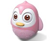 Kývací hračka Baby Mix tučňák růžový - Růžová