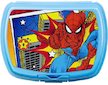 Svačinový box Spiderman modrý - Barva nezadána