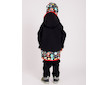 Unuo, Dětská softshellová bunda s fleecem Basic, Černá, Roboti Velikost: 104/110
