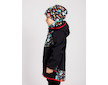 Unuo, Dětská softshellová bunda s fleecem Basic, Černá, Roboti Velikost: 110/116
