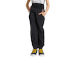 Unuo, Dětské softshellové kalhoty s fleecem Basic, Černá, Roboti Velikost: 122/128