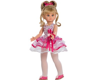 Luxusní dětská panenka-holčička Berbesa Monika 40cm