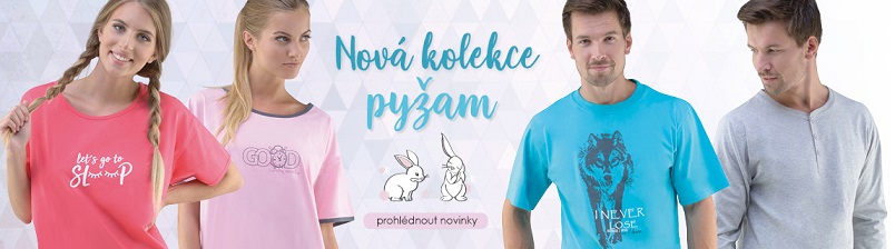 Nová kolekce pyžam 2018