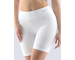 GINA dámské boxerky prodloužené, kratší nohavička, bezešvé, klasické, jednobarevné Bamboo PureLine 03017P  - bílá  L/XL