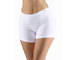GINA dámské boxerky delší nohavička, kratší nohavička, bezešvé, klasické, jednobarevné Eco Bamboo 03018P  - bílá  L/XL