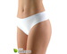 GINA dámské kalhotky francouzské, bezešvé, bokové, jednobarevné Eco Bamboo 04027P  - bílá  M/L