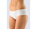 GINA dámské kalhotky francouzské, bezešvé, bokové, jednobarevné MicroBavlna 04004P  - bílá  M/L