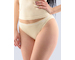 GINA dámské kalhotky klasické s úzkým bokem, úzký bok, bezešvé Bamboo Cotton 00024P  - tělová bílá L/XL