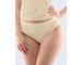 GINA dámské kalhotky klasické, širší bok, bezešvé, jednobarevné Bamboo Cotton 00051P  - tělová  L/XL