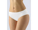 GINA dámské kalhotky klasické, širší bok, bezešvé, jednobarevné Bamboo Soft 00047P  - bílá  L/XL