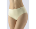 GINA dámské kalhotky klasické mama, větší velikosti, bezešvé, jednobarevné Bamboo Soft 01003P  - vanilková  L/XL