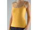 GINA dámské košilka, úzká ramínka, bezešvé, jednobarevné MicroBavlna 08004P  - sv. oranžová  M/L