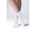 GINA dámské ponožky střední, bezešvé, jednobarevné Bambusové ponožky 82004P  - bílá  35/38