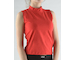 GINA dámské tričko bez rukávů, skampolo, šité, jednobarevné  98016P  - třešňová  M