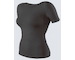 GINA dámské tričko s krátkým rukávem dámské, krátký rukáv, bezešvé, jednobarevné Polyamid 88002P  - onyx  S/M