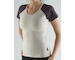GINA dámské tričko s krátkým rukávem, krátký rukáv, šité  98002P  - písková melta S