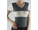 GINA dámské tričko s krátkým rukávem, krátký rukáv, šité  98014P  - tm. šedá písková M