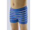 GINA dětské boxerky s kratší nohavičkou chlapecké, kratší nohavička, bezešvé Bamboo Cotton 25997P  - atlantic bílá M