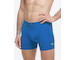GINA pánské boxerky delší nohavička, šité, s potiskem  74184P  - atlantic šedá 54/56