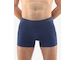 GINA pánské boxerky s delší nohavičkou, delší nohavička, bezešvé, jednobarevné Eco Bamboo 54005P  - lékořice  L/XL