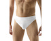 GINA pánské slipy, úzký bok, bezešvé, jednobarevné Eco Bamboo 50004P  - bílá  XL/XXL