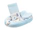 Luxusní hnízdečko s polštářkem a peřinkou New Baby z Minky modré