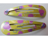 2x prolamovací sponky srdce (SB019)