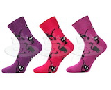 3x Dámské ponožky Xantipa (BO105)