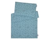 Bavlněný set do postýlky Belisima Soft blue 90/120