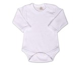 Body dlouhý rukáv New Baby - bílé