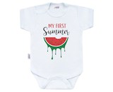 Body s potiskem New Baby My first Summer