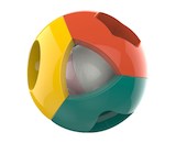 Chrastící balónek Baby Mix