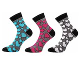 Dámské ponožky 3 páry Ivana (Bo059)
