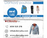 Dárkový poukaz k nákupu UBerušky 250,-Kč