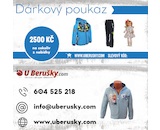 Dárkový poukaz k nákupu UBerušky 2500,-Kč