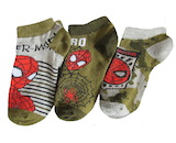 Dětské kotníkové ponožky Spiderman 3 páry (Ue0613)