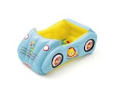 Dětské nafukovací autíčko Fisher-Price s míčky 119x79x51 cm